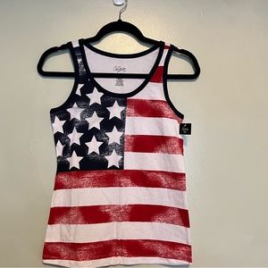 City Streets NWT Women’s Americana Tank Top - size XS